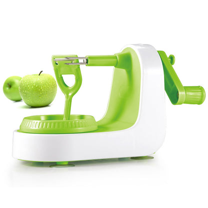 Hand-Cranked Fruit Peeler