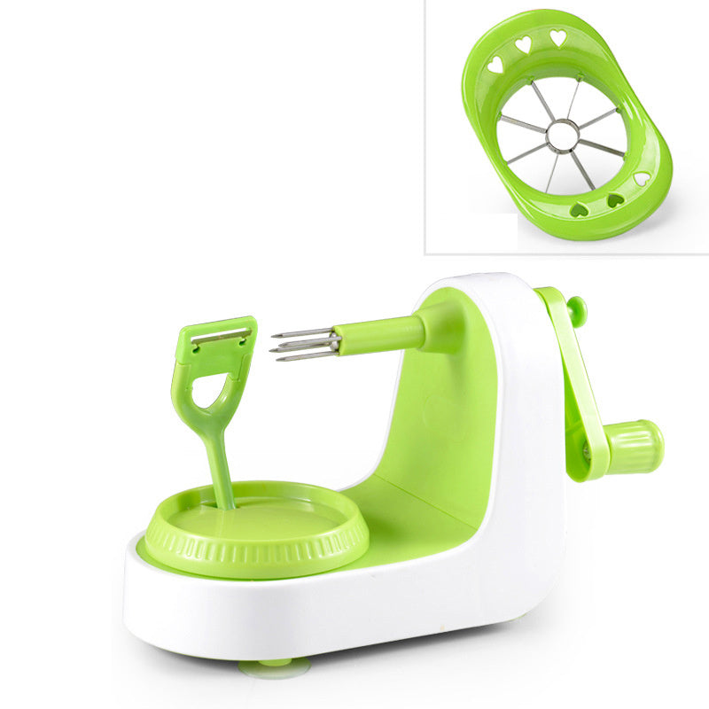 Hand-Cranked Fruit Peeler